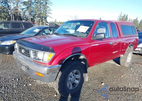 1996 Toyota Tacoma Xtracab из США, поврежденный, VIN 4TAWN72N9TZ091584